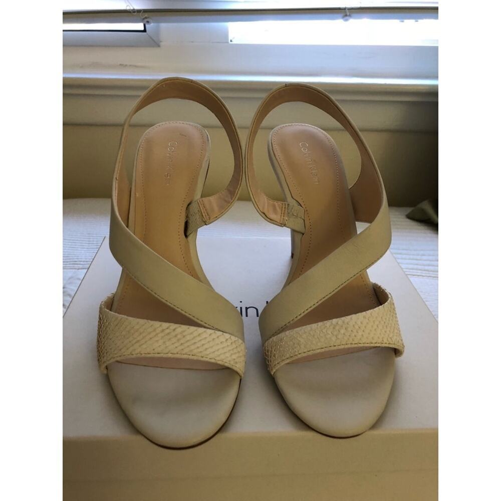 Calvin Klein Audrey Nappa leather shoes
